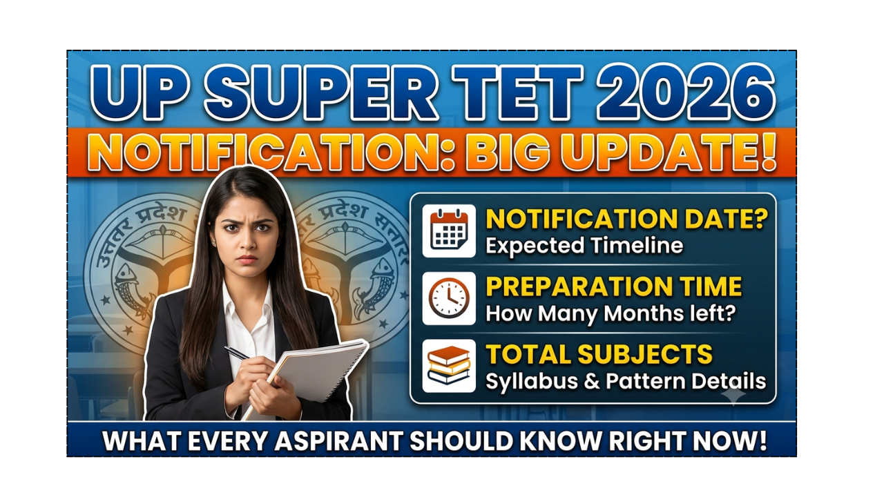 UP Super TET 2026 Notification